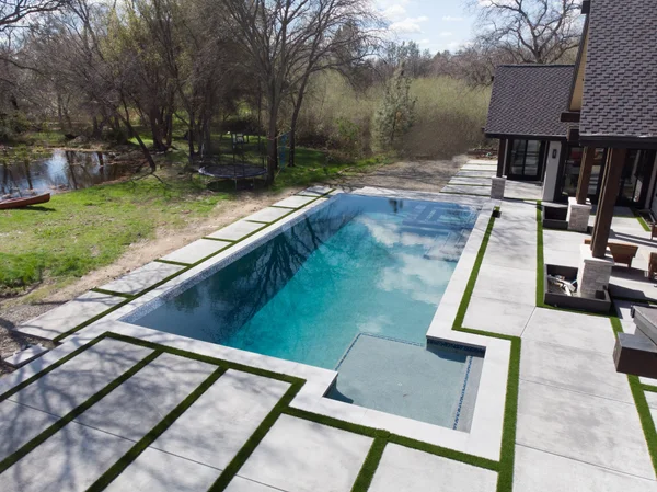 Decorative Lighting by Infinity E. Pools in Northern California