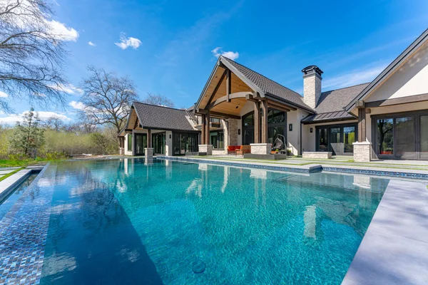 Luxury Pool Installation by Infinity E. Pools in Northern California